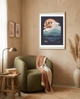 Let's Go framed in a tender room thumbnail