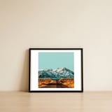 The Road Less Traveled — framed, leaning against the wall thumbnail