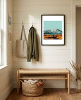 The Road Less Traveled framed in a relaxed room thumbnail