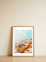 Santorini V2 — framed, leaning against the wall thumbnail