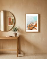 Santorini V2 framed in a focused room thumbnail