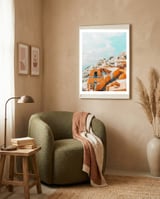 Santorini V2 framed in a tender room thumbnail