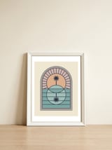 Venn Island — framed, leaning against the wall thumbnail