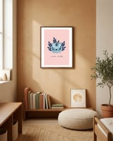 Wild Kitty framed in a gentle room thumbnail