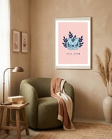 Wild Kitty framed in a tender room thumbnail