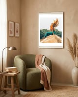 Live Free framed in a tender room thumbnail