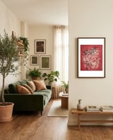 Pixel War framed in a grounding room thumbnail