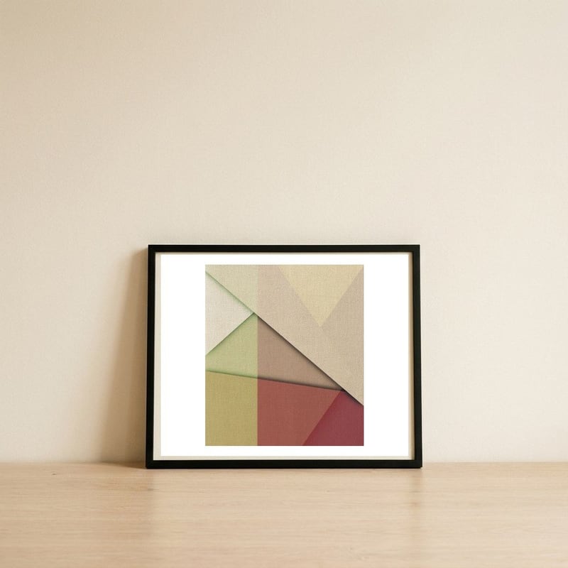 Oil And Wine — framed, leaning against the wall