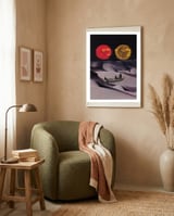 Planet X framed in a tender room thumbnail