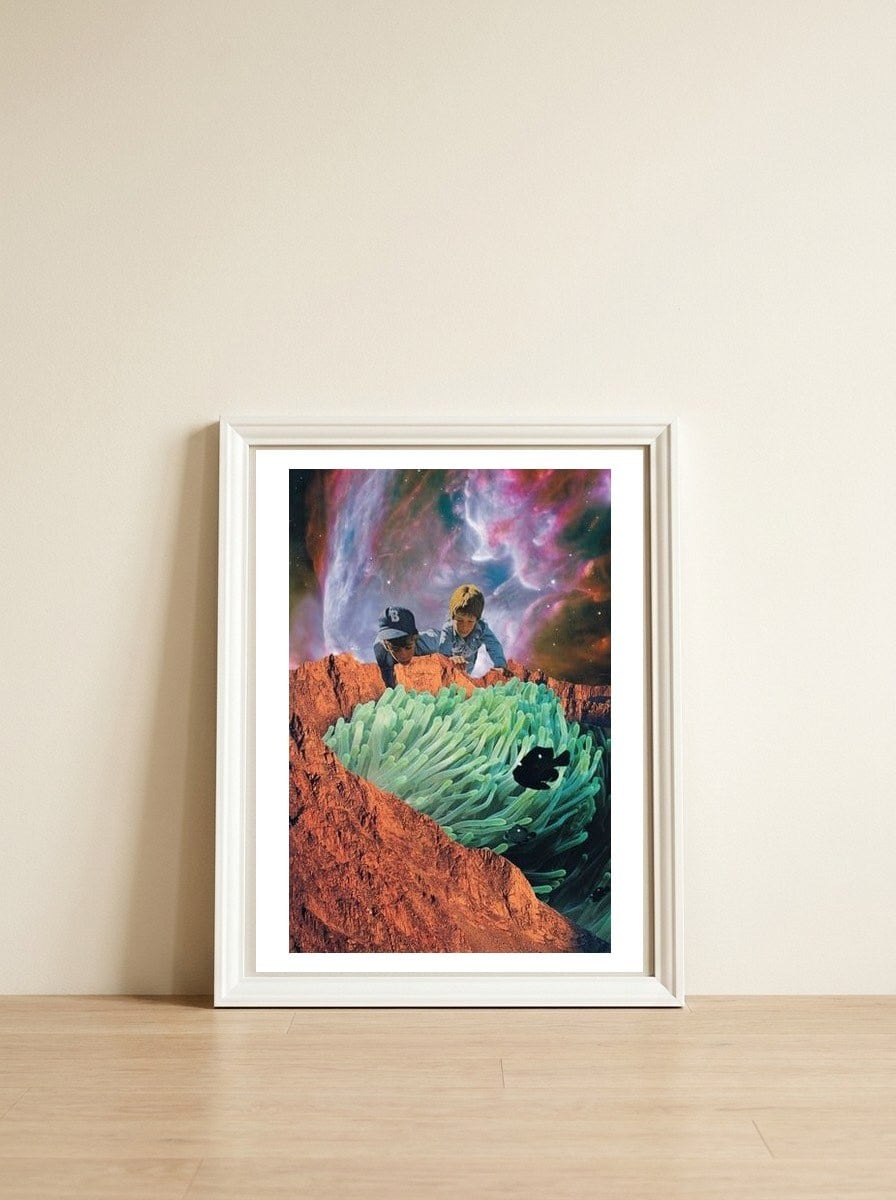 Blackfish — framed, leaning against the wall