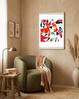Chaos framed in a tender room thumbnail