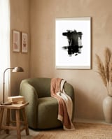 Brushstroke Art #1 framed in a tender room thumbnail
