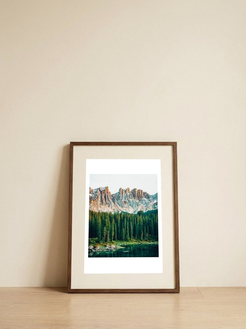 Far Far Away — framed, leaning against the wall