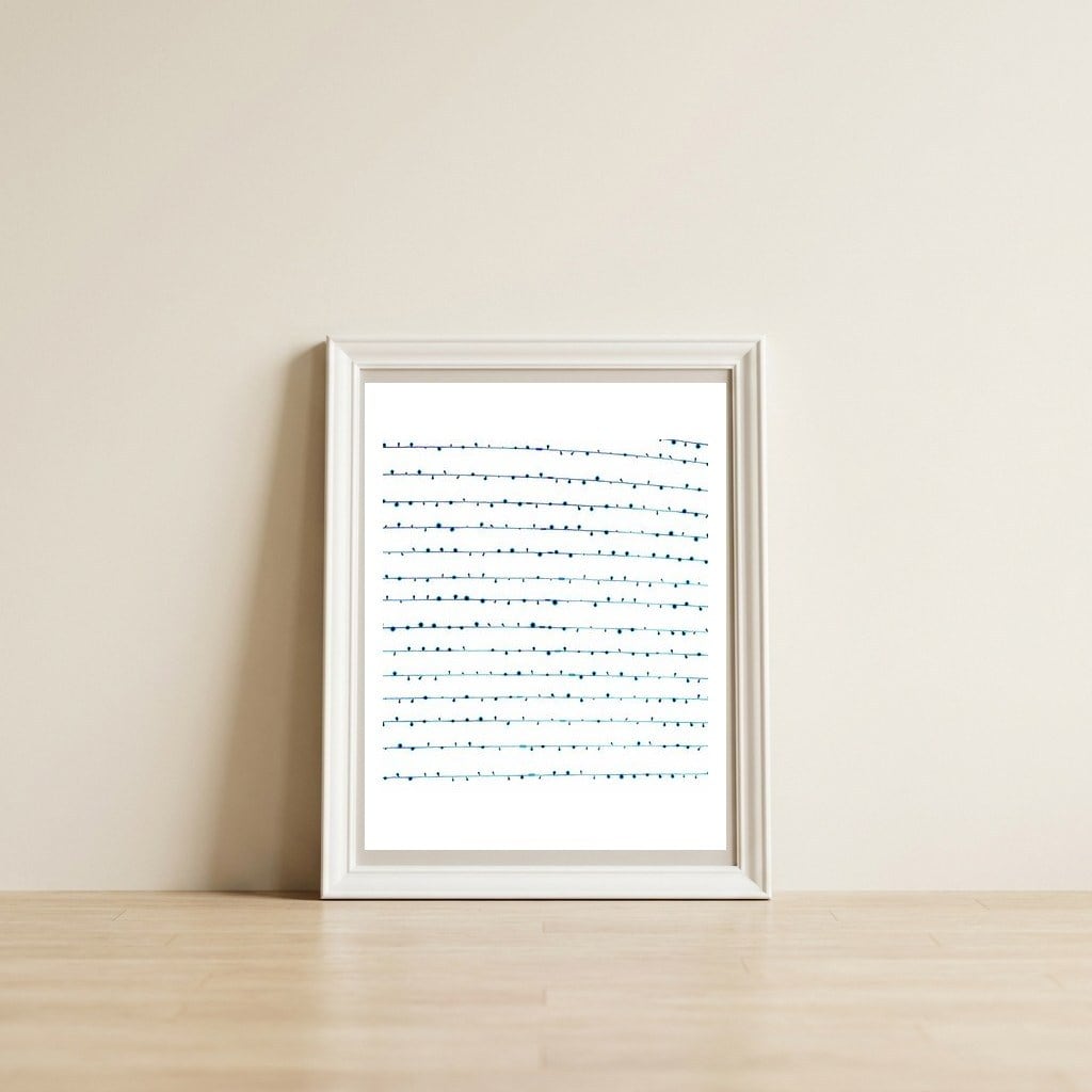 Mara — framed, leaning against the wall
