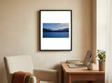 Lake in the Alps framed in a focused room thumbnail