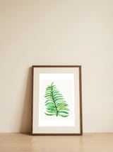 Summer Greenery — framed, leaning against the wall thumbnail