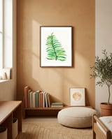 Summer Greenery framed in a gentle room thumbnail