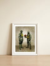Contagious Love — framed, leaning against the wall thumbnail