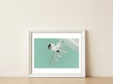 Overhead X — framed, leaning against the wall thumbnail