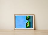 Green windows — framed, leaning against the wall thumbnail
