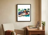 Oldtimer I framed in a focused room thumbnail