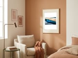 The Uniqueness of Waves XI framed in a tender room thumbnail