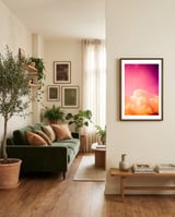 Clouds III framed in a grounding room thumbnail