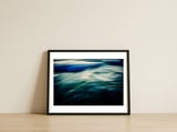 The Uniqueness of Waves V — framed, leaning against the wall thumbnail