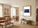 View of Gush Dan framed in a grounding room thumbnail