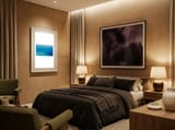 The Dead Sea framed in a luxurious room thumbnail