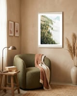 Hills And Fog framed in a tender room thumbnail