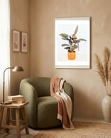 Botany II framed in a tender room thumbnail