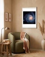 Spiral Galaxy NGC 1232 framed in a tender room thumbnail