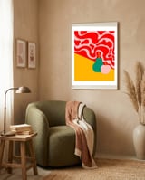 apple and pear framed in a tender room thumbnail