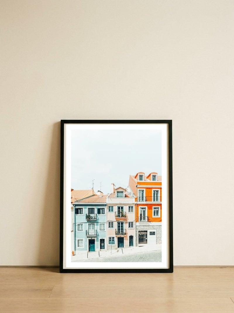 Beautiful Day Ii — framed, leaning against the wall
