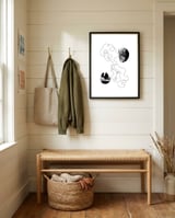 women and stones framed in a relaxed room thumbnail