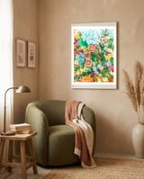 Vintage Garden framed in a tender room thumbnail