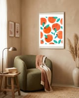 Coral Fruit framed in a tender room thumbnail