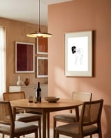 Woman in one line framed in a intimate room thumbnail
