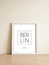 Berlin — framed, leaning against the wall thumbnail