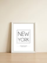 Newyork — framed, leaning against the wall thumbnail