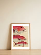 Fish Classic Designs 7 — framed, leaning against the wall thumbnail