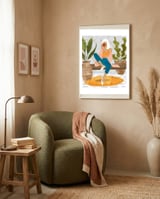 Boss Lady framed in a tender room thumbnail