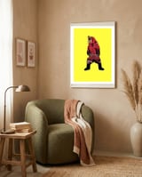 Beardevil framed in a tender room thumbnail