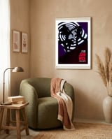 John Wick Minimal Movie Poster framed in a tender room thumbnail