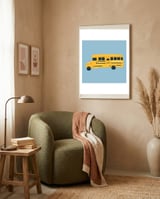 Colourful Journey framed in a tender room thumbnail