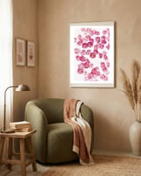 Pink Heaven framed in a tender room thumbnail