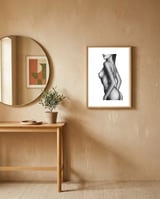 Nude framed in a focused room thumbnail