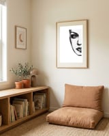 Face framed in a gentle room thumbnail