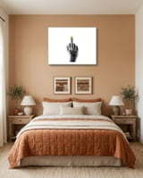 Fuck you framed in a crafted room thumbnail